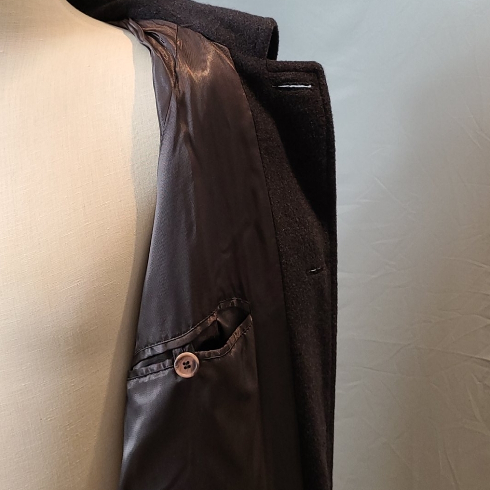 Gianni Versace Men's vintage wool coat XL - Picture 14 of 15